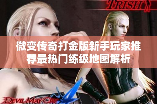微变传奇打金版新手玩家推荐最热门练级地图解析