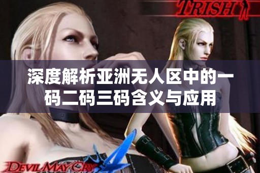深度解析亚洲无人区中的一码二码三码含义与应用