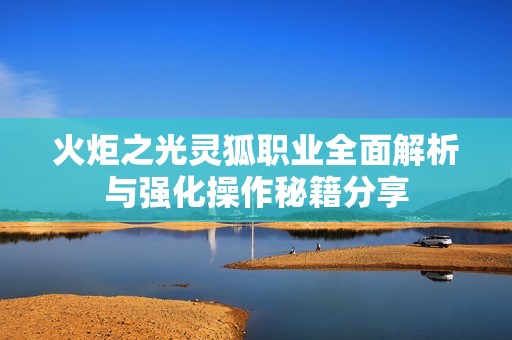 火炬之光灵狐职业全面解析与强化操作秘籍分享