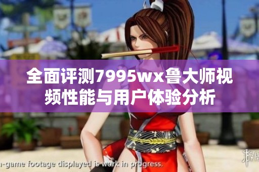全面评测7995wx鲁大师视频性能与用户体验分析