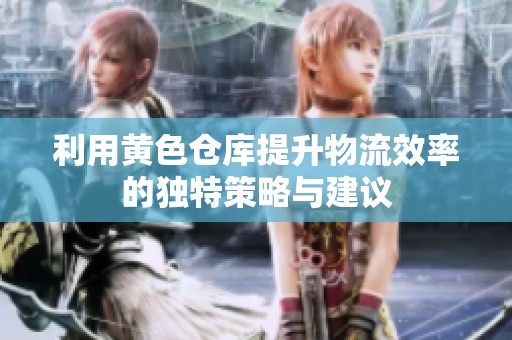 利用黄色仓库提升物流效率的独特策略与建议