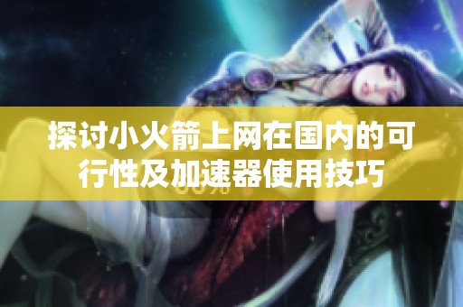 探讨小火箭上网在国内的可行性及加速器使用技巧