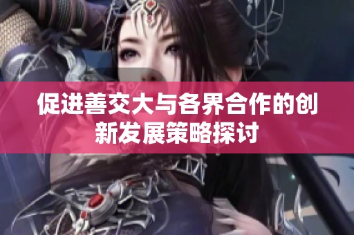 促进善交大与各界合作的创新发展策略探讨
