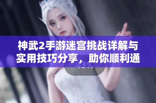 神武2手游迷宫挑战详解与实用技巧分享，助你顺利通关