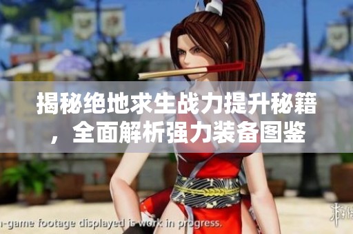 揭秘绝地求生战力提升秘籍，全面解析强力装备图鉴