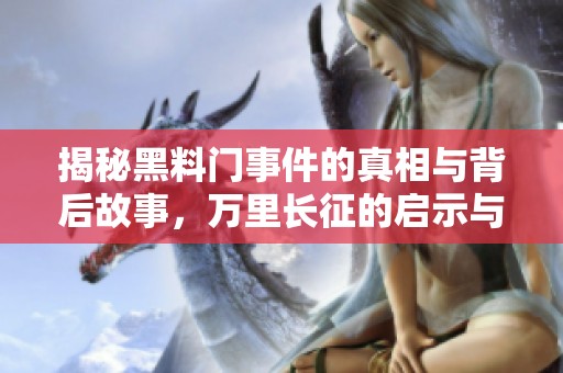 揭秘黑料门事件的真相与背后故事，万里长征的启示与反思