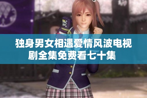 独身男女相遇爱情风波电视剧全集免费看七十集 