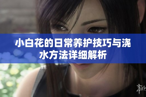 小白花的日常养护技巧与浇水方法详细解析