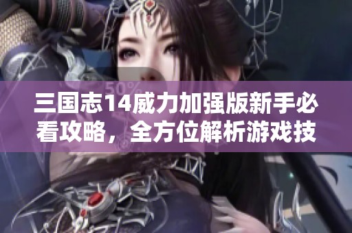 三国志14威力加强版新手必看攻略，全方位解析游戏技巧与策略秘籍