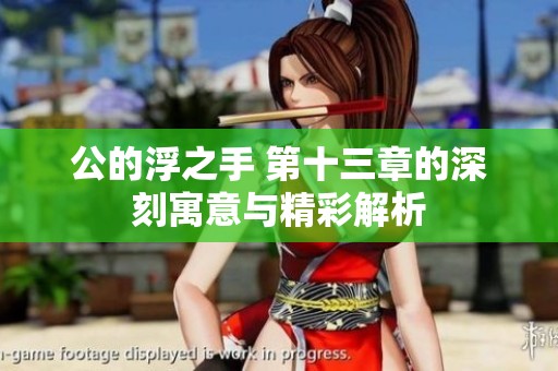公的浮之手 第十三章的深刻寓意与精彩解析