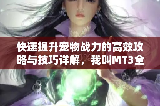 快速提升宠物战力的高效攻略与技巧详解，我叫MT3全面解析及实用建议分享