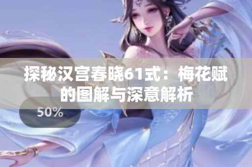 探秘汉宫春晓61式：梅花赋的图解与深意解析