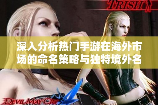 深入分析热门手游在海外市场的命名策略与独特境外名称背后的商业逻辑