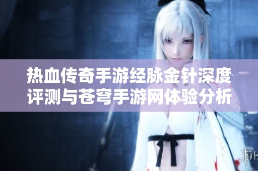 热血传奇手游经脉金针深度评测与苍穹手游网体验分析全方位解读