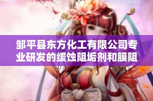 邹平县东方化工有限公司专业研发的缓蚀阻垢剂和膜阻垢剂提供高效防护解决方案