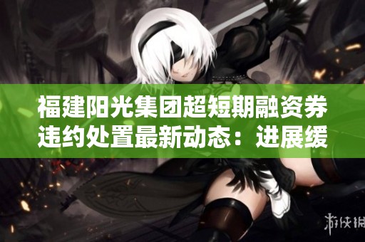 福建阳光集团超短期融资券违约处置最新动态：进展缓慢且没有实质性变化