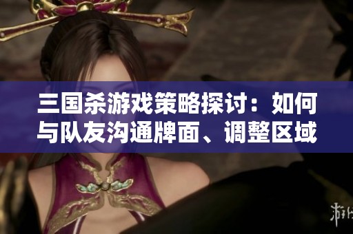 三国杀游戏策略探讨：如何与队友沟通牌面、调整区域牌并灵活运用卖血摸牌技巧