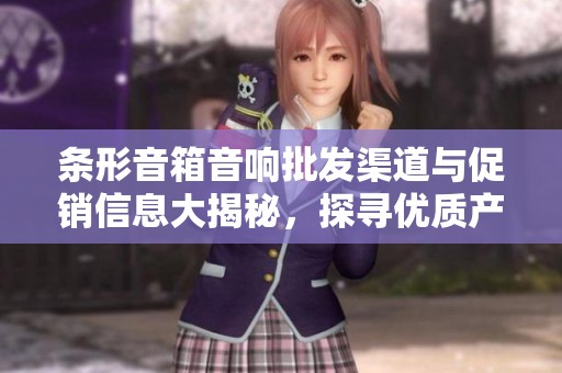 条形音箱音响批发渠道与促销信息大揭秘，探寻优质产地货源选择
