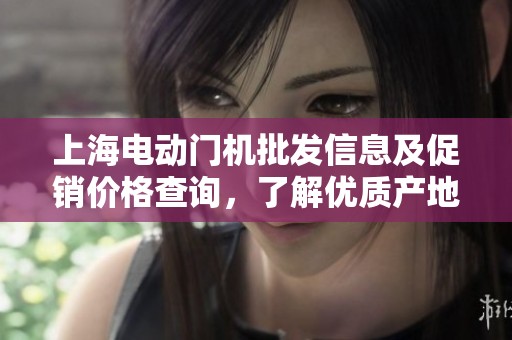 上海电动门机批发信息及促销价格查询，了解优质产地货源一站式服务