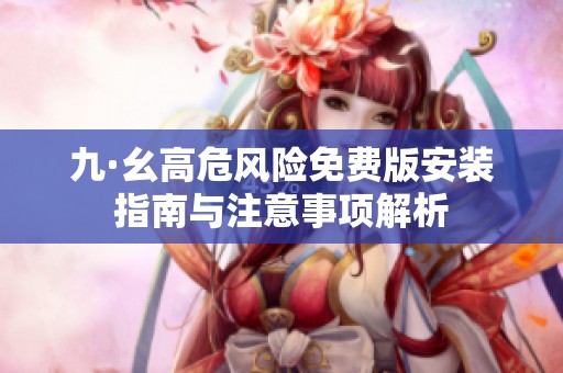 九·幺高危风险免费版安装指南与注意事项解析