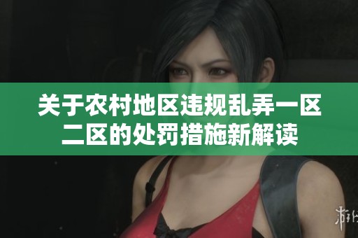 关于农村地区违规乱弄一区二区的处罚措施新解读