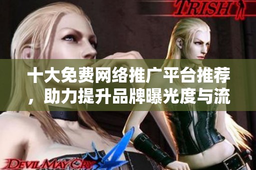 十大免费网络推广平台推荐，助力提升品牌曝光度与流量