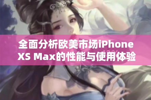 全面分析欧美市场iPhone XS Max的性能与使用体验
