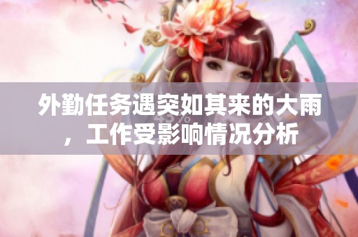 外勤任务遇突如其来的大雨，工作受影响情况分析