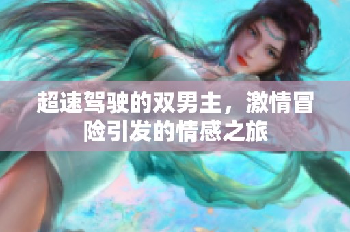 超速驾驶的双男主，激情冒险引发的情感之旅