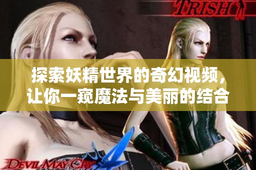 探索妖精世界的奇幻视频，让你一窥魔法与美丽的结合