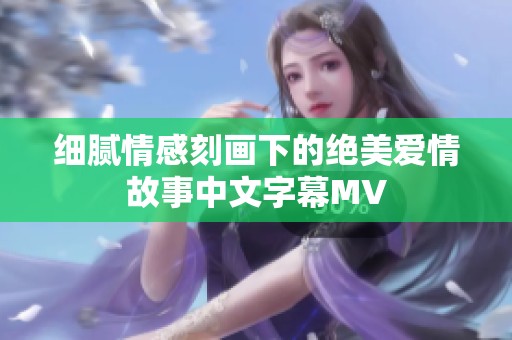细腻情感刻画下的绝美爱情故事中文字幕MV