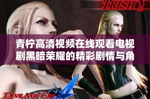青柠高清视频在线观看电视剧黑暗荣耀的精彩剧情与角色分析