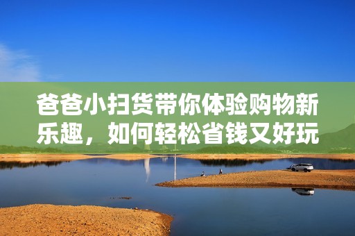 爸爸小扫货带你体验购物新乐趣，如何轻松省钱又好玩