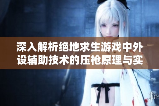 深入解析绝地求生游戏中外设辅助技术的压枪原理与实际应用现状探讨