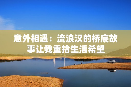 意外相遇：流浪汉的桥底故事让我重拾生活希望