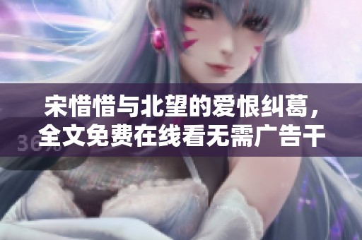 宋惜惜与北望的爱恨纠葛，全文免费在线看无需广告干扰