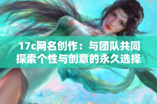 17c网名创作：与团队共同探索个性与创意的永久选择