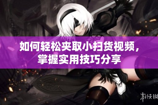如何轻松夹取小扫货视频，掌握实用技巧分享