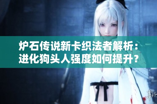 炉石传说新卡织法者解析：进化狗头人强度如何提升？