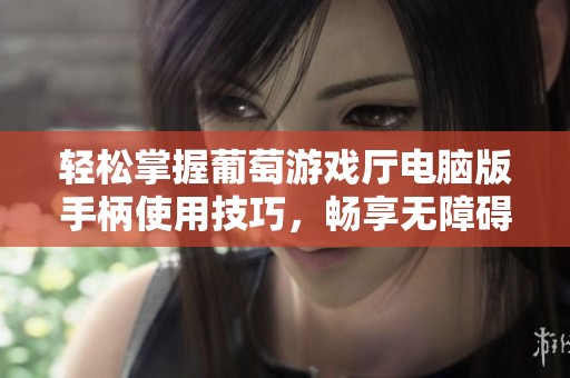 轻松掌握葡萄游戏厅电脑版手柄使用技巧，畅享无障碍电脑游戏体验指南