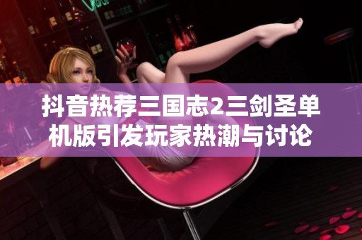 抖音热荐三国志2三剑圣单机版引发玩家热潮与讨论