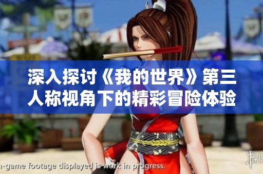 深入探讨《我的世界》第三人称视角下的精彩冒险体验与游戏攻略