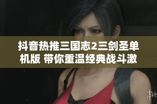 抖音热推三国志2三剑圣单机版 带你重温经典战斗激情