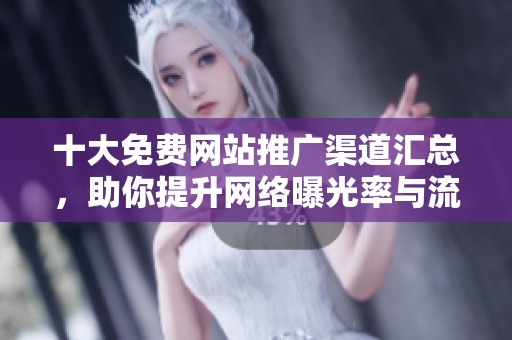 十大免费网站推广渠道汇总，助你提升网络曝光率与流量