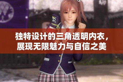 独特设计的三角透明内衣，展现无限魅力与自信之美