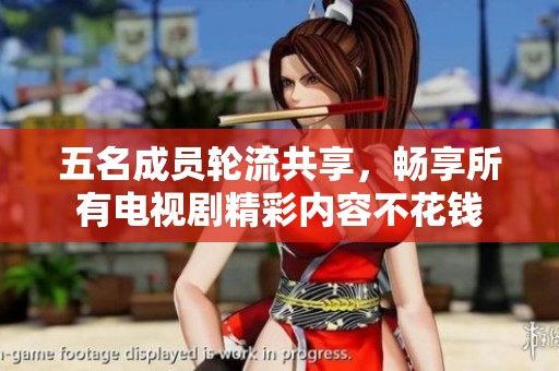 五名成员轮流共享，畅享所有电视剧精彩内容不花钱