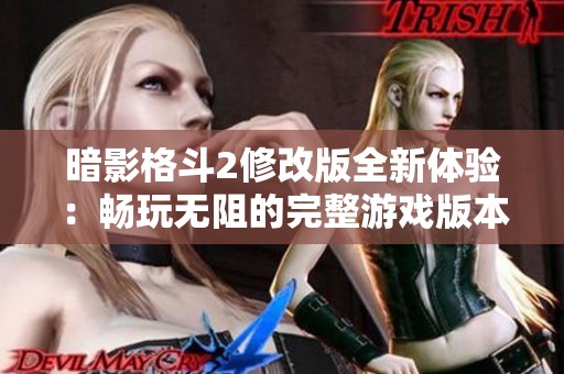 暗影格斗2修改版全新体验：畅玩无阻的完整游戏版本解析