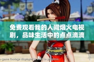 免费观看我的人间烟火电视剧，品味生活中的点点滴滴