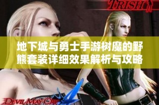地下城与勇士手游树魔的野熊套装详细效果解析与攻略