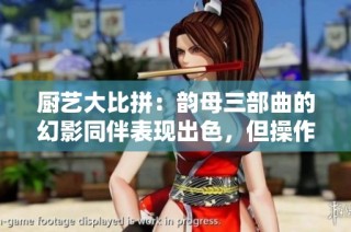 厨艺大比拼：韵母三部曲的幻影同伴表现出色，但操作手感却令人失望！